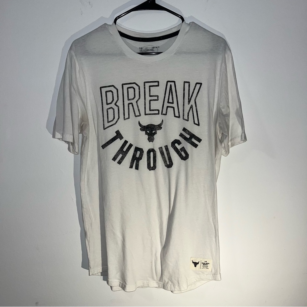 Under Armour Size MD Project Rock Graphic Tee